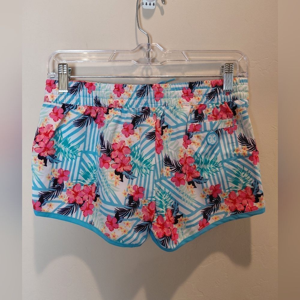 Tipsy Elves Women's Flower Shorts Island Floral Multicolor Size XS NEW - Picture 3 of 8